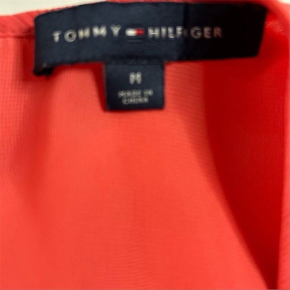 TOMMY HILFIGER Women’s Bubble Blouse- Pink Size Medium - Picture 4 of 11